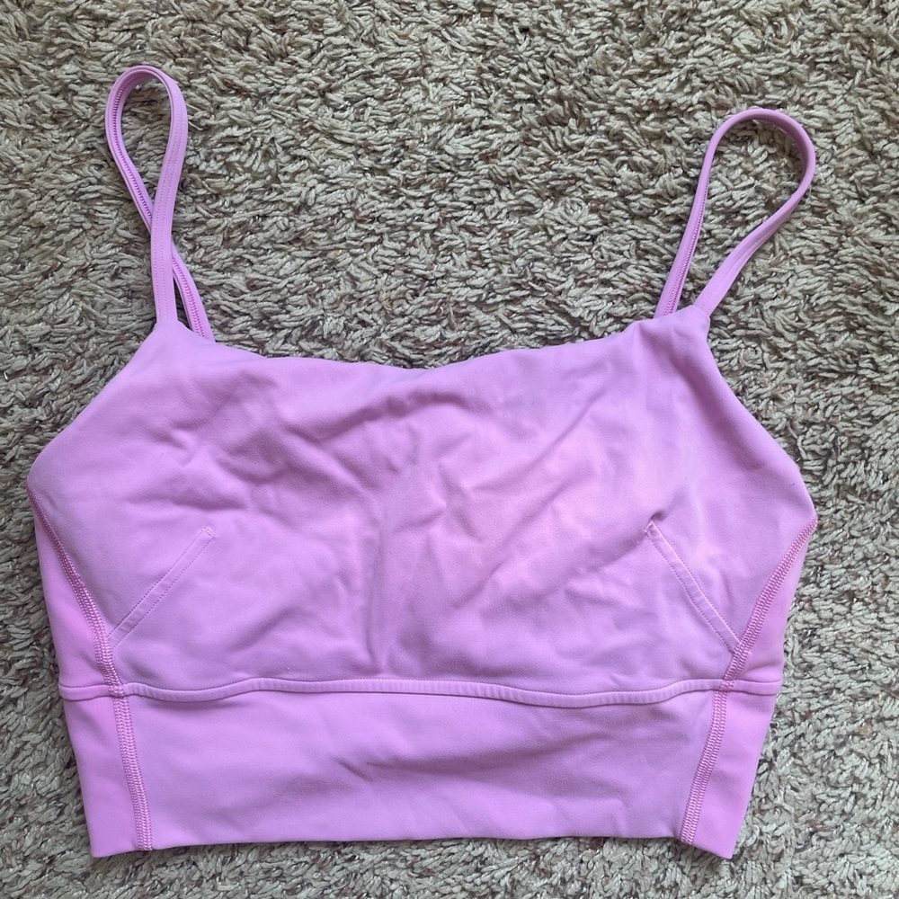 Lululemon Pink Workout Tank Top